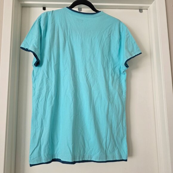 NEW Lazy One PJ  T-Shirt I'm Otterly Exhausted Morro Bay Otter Graphic Tee Sz M - Picture 4 of 8